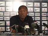 Montpellier PSG : La conf' de presse d'Antoine Kombouaré