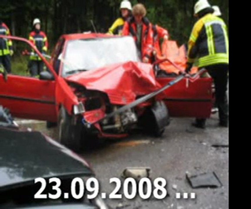 Autounfall 23.09.2008