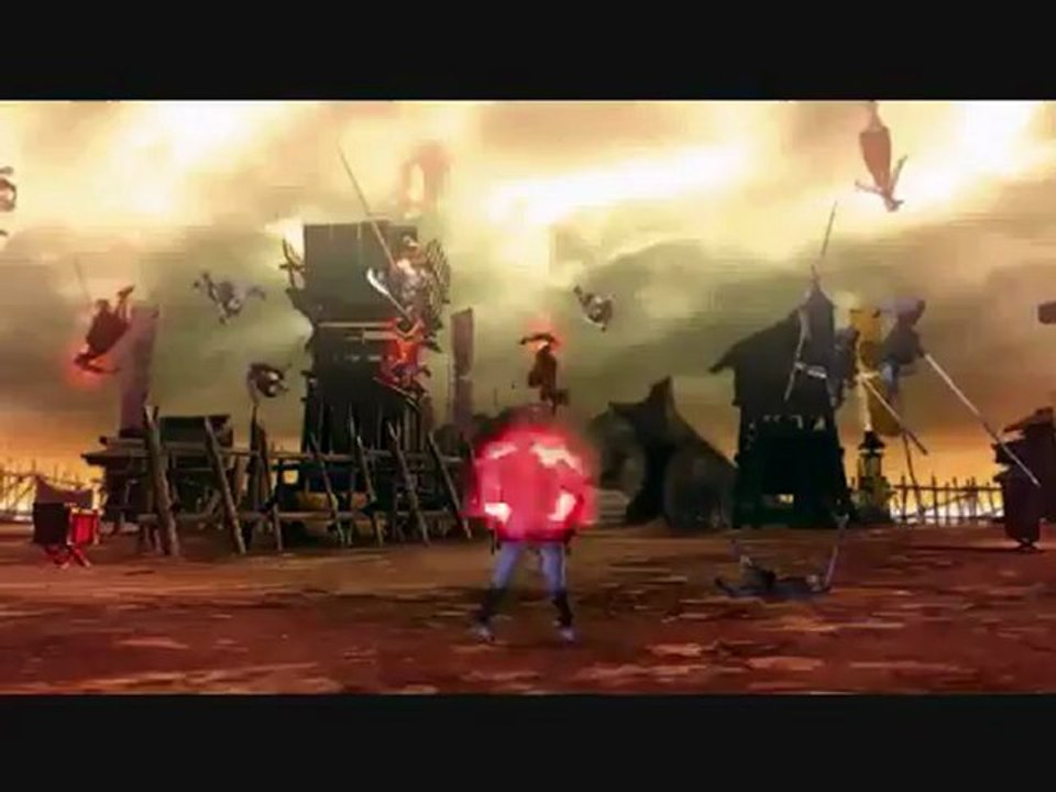 Sengoku Basara 3 Utage - TGS 2011 teaser gameplay - PS3 / Wii