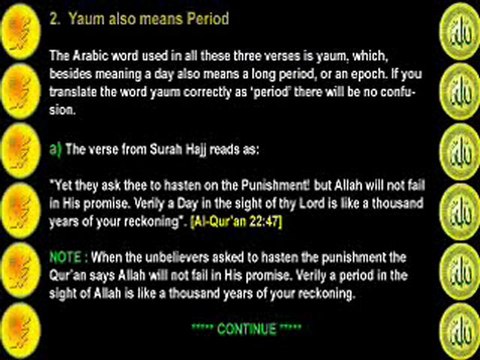 Allah day= 1000 or 50000 Years?