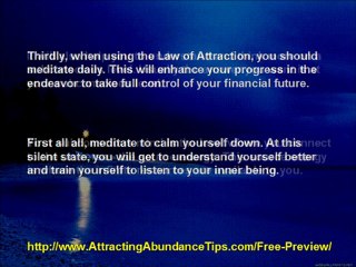 Become Debt Free Using The Law Of Attraction!
