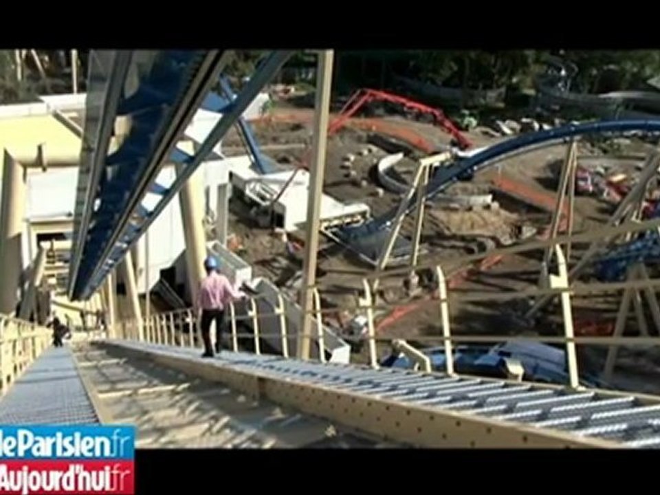 Reportage sur le nouveau coaster du Parc Astérix