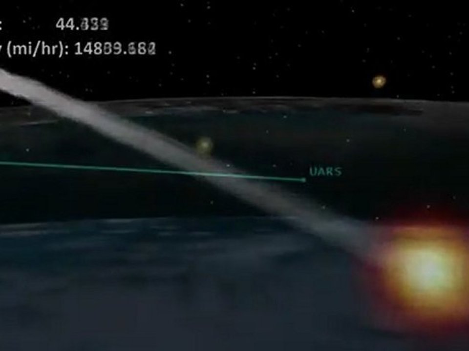 where NASA satellite may fall