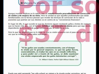 DEJE DE USAR GAFAS SIN CIRUGIA Y 100% EFECTIVO