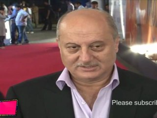Anupam Kher At Premier Of Shahid & Sonam's "Mausam"
