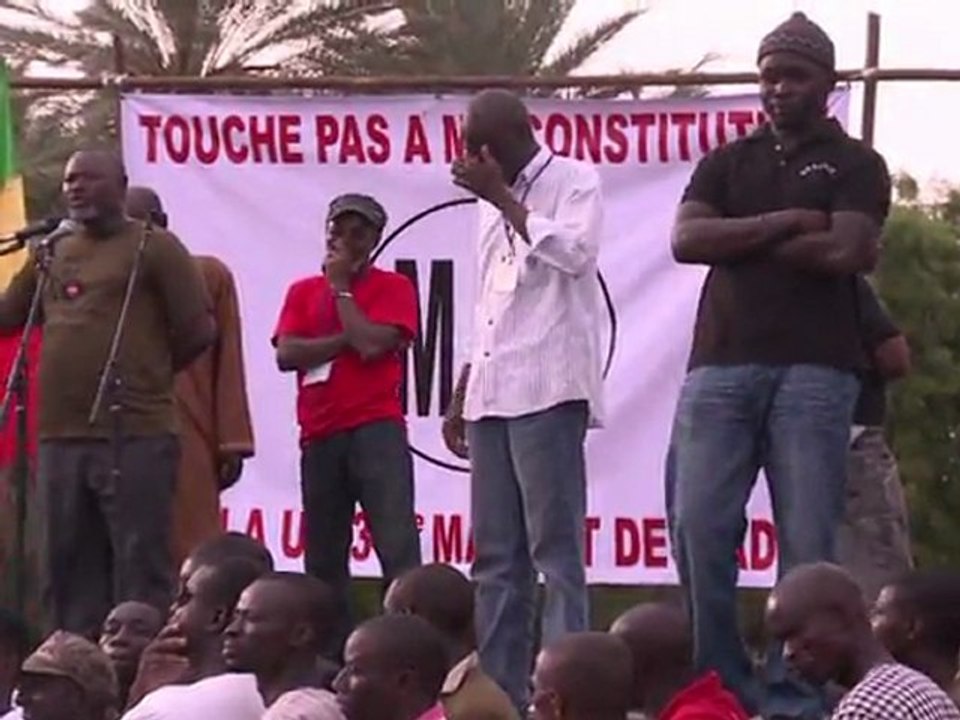 Sénégal: manifestation contre un 3e mandat d'Abdoulaye Wade