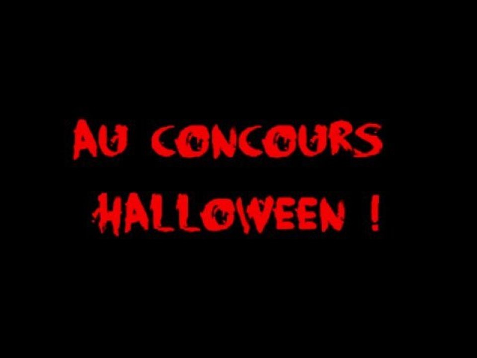 Concours Halloween