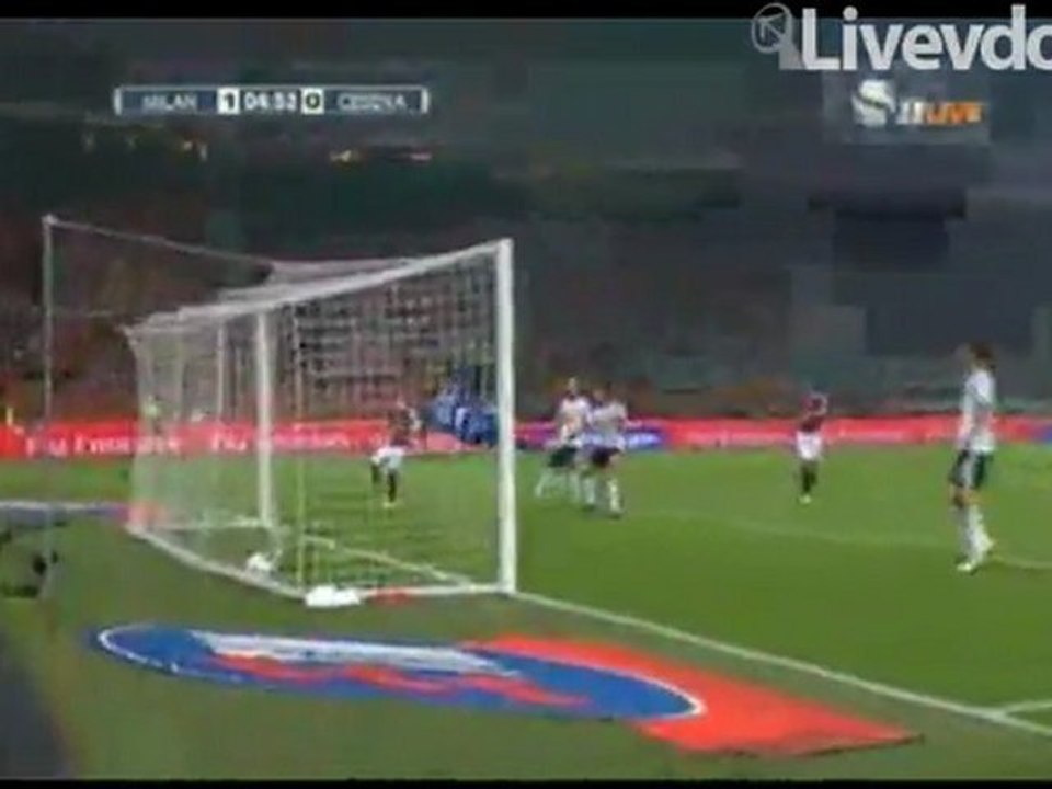 Milan 1-0 Cesena Seedorf 24.09.2011