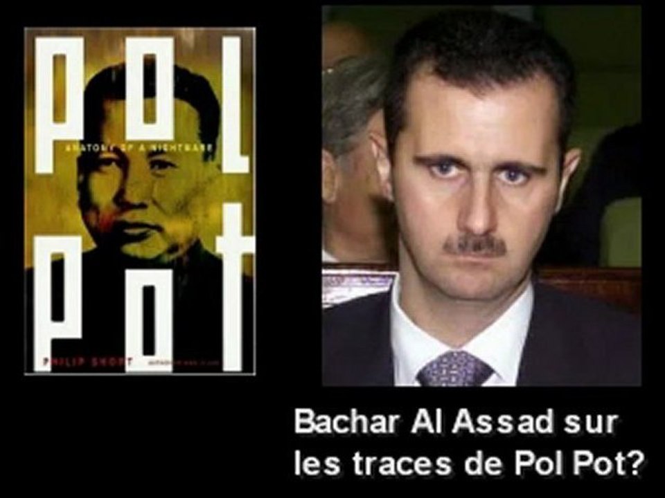 syrie:Bashar sur les traces de pol pot...