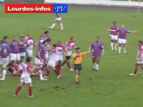 Fédérale 1 (Poule 4). Lourdes 15 Blagnac 9 (MT : 9-9)