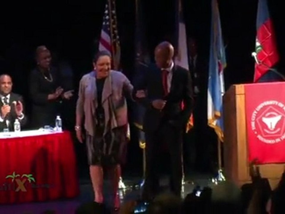 What do Michel Martelly and Sophia Martelly have in common?