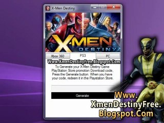 How to Get X-Men Destiny Crack Free on PC, Xbox 360 And PS3!!
