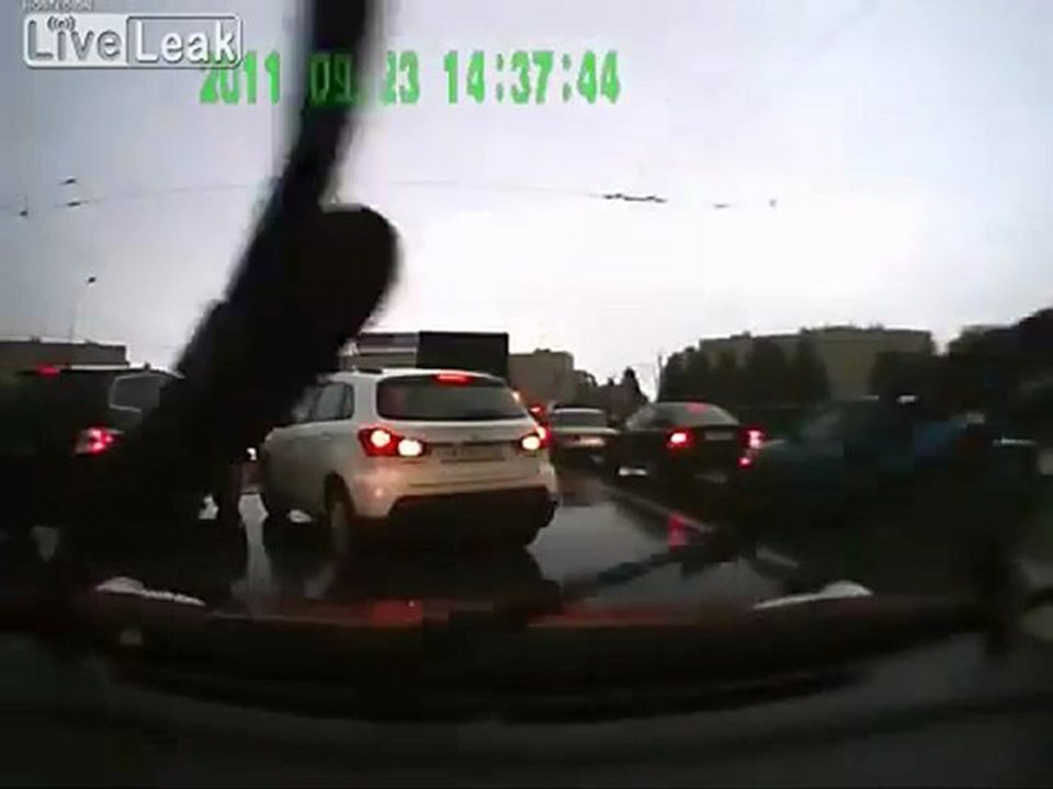 Idioten auf Ruskie Straßen sind leicht zu bekommen!