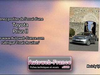 Essai Toyota Prius II - Autoweb-France