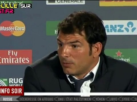 Marc Lièvremont Tu m'émmerdes avec ta question