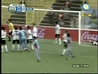 Chilena de Lisandro López - Olimpo vs. Arsenal - Apertura 2011