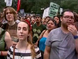 Arrests in anti-Wall Street demo