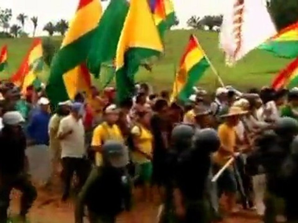 Minister 'hostage' in road protest