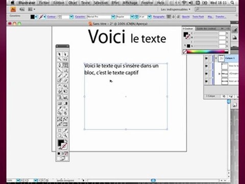 Adobe Illustrator ai-001-03 - Formation par Thierry Dambermont