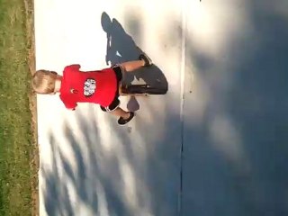 tyler on balance bike