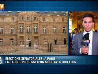 Sénatoriales : forte poussée de la gauche