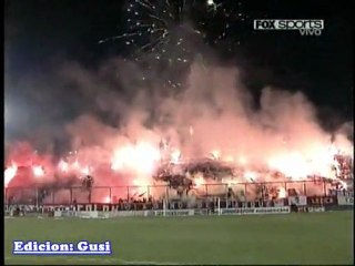 Salida a la cancha contra la U de chile