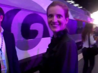 30 ans du TGV Gare de Lyon (Paris) Michèle Laroque