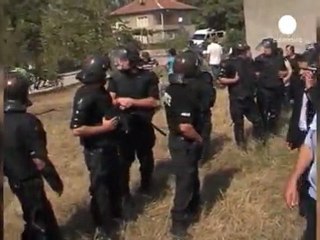 Bulgar köyünde etnik gerginlik