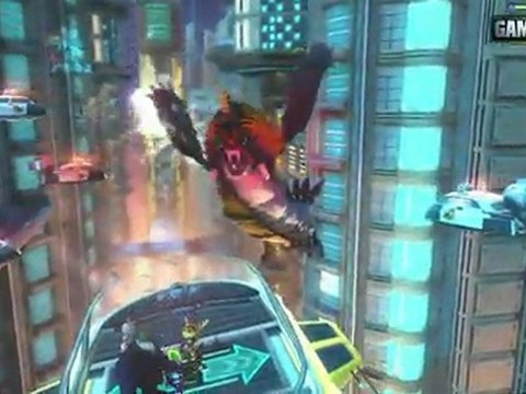 Ratchet & Clank All 4 One : zGrute boss battle (gameplay)