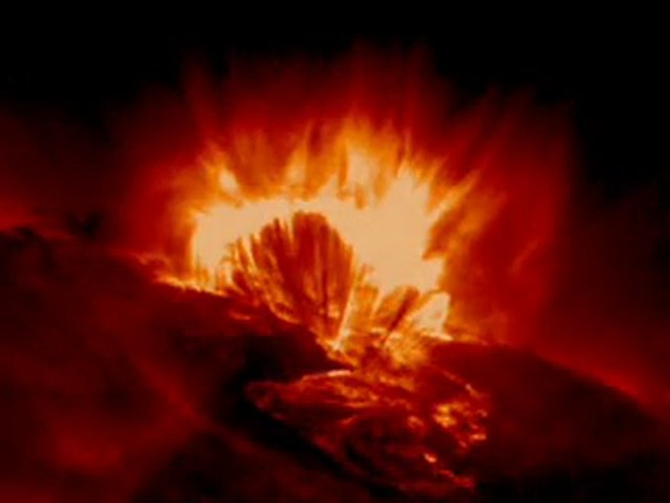 Éruption solaire