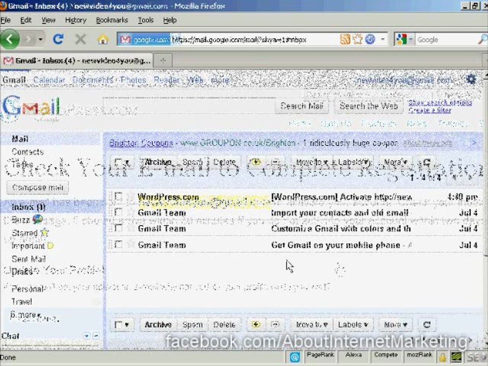 Learn Internet Marketing -  How to setup a free WordPress blog