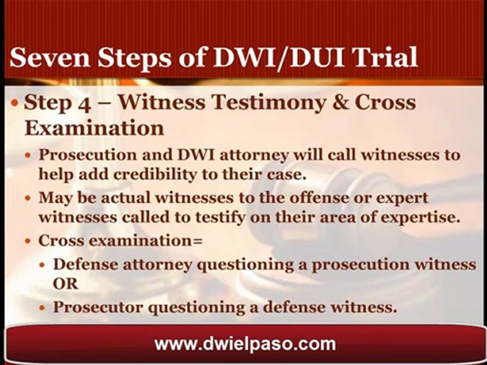 El Paso DWI Attorney Shares Important Steps to Get you Through Your DWI Case