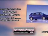 Essai Volkswagen Golf IV V6 4Motion - Autoweb-France