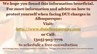 Albuquerque DUI Attorney Explains the Motion to Suppress Evidence