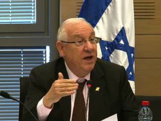 Address by M.K. Reuven Rivlin, Speaker of the Knesset