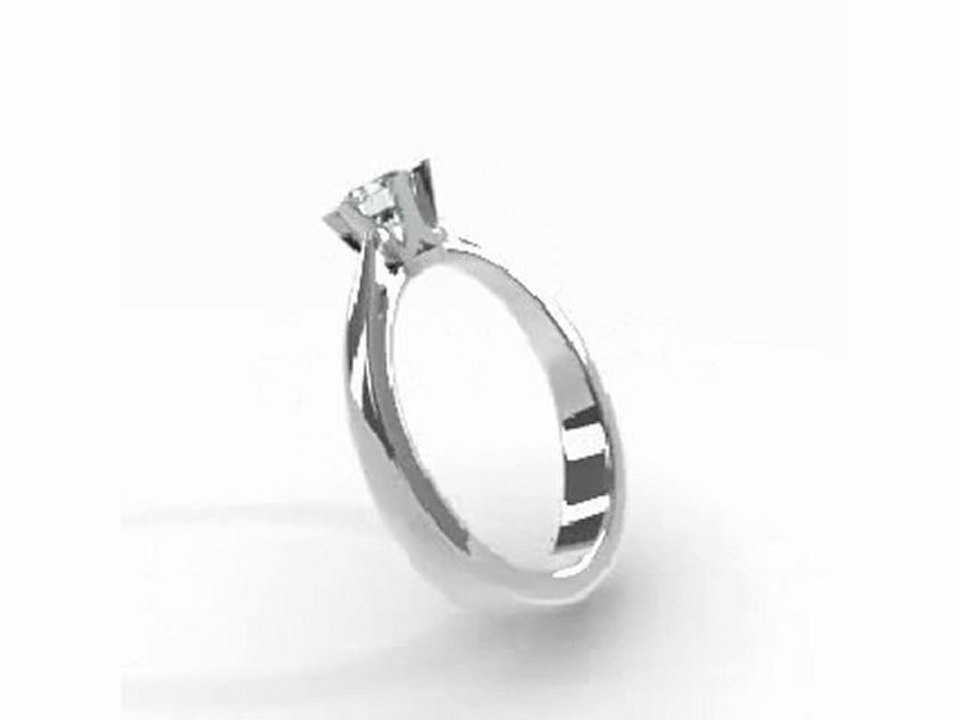 Single Stone Solitaire Ring