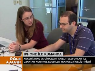 IPHONE İNSANSIZ HAVA ARACINI UÇURDU