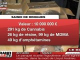 10 millions d'euros de drogue saisis par les douaniers du Nord