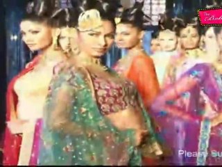 Gorgeous In Wedding Lahanga At At Idian Bridal Week 2011