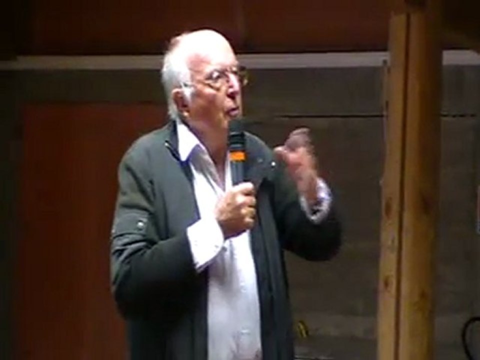 Francis Hallé en conférence "Plaidoyer pour l'arbre" (extrait n°2/2)