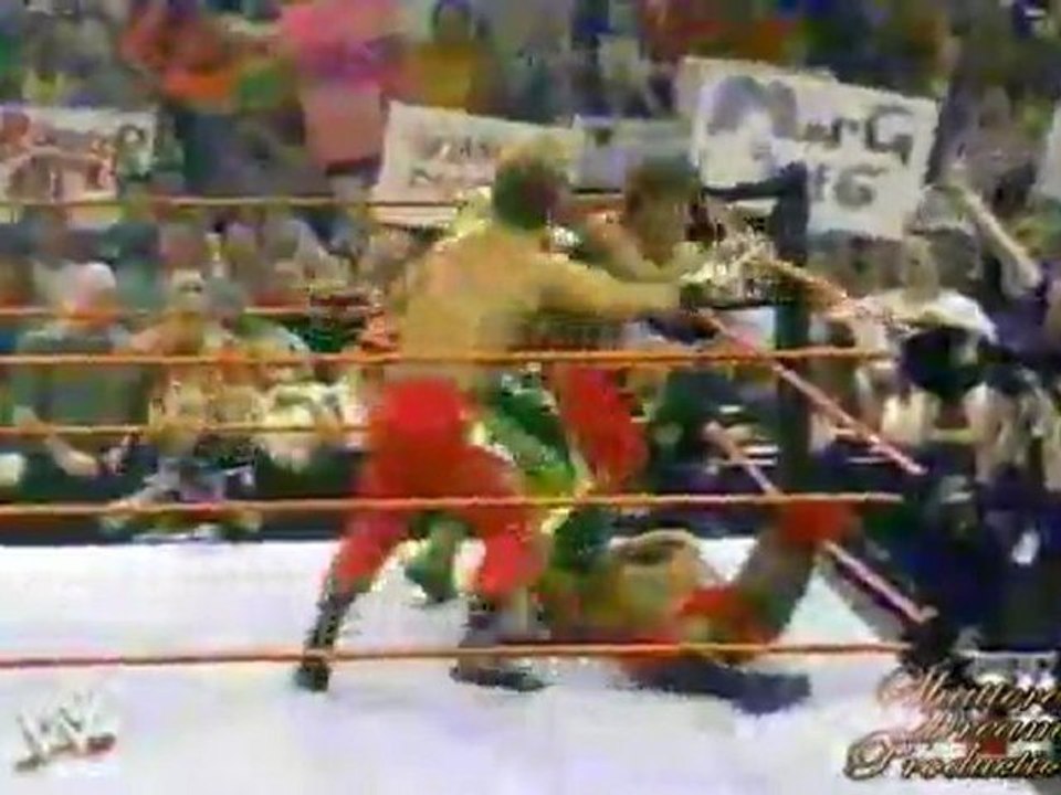 Goldust Saves Booker T from Benoit & Guerrero - Raw - 7/8/02