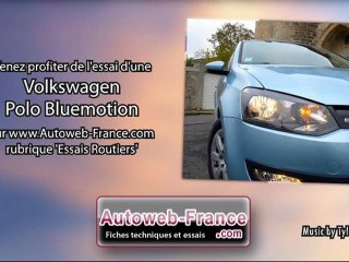 Essai Volkswagen Polo Bluemotion - Autoweb-France