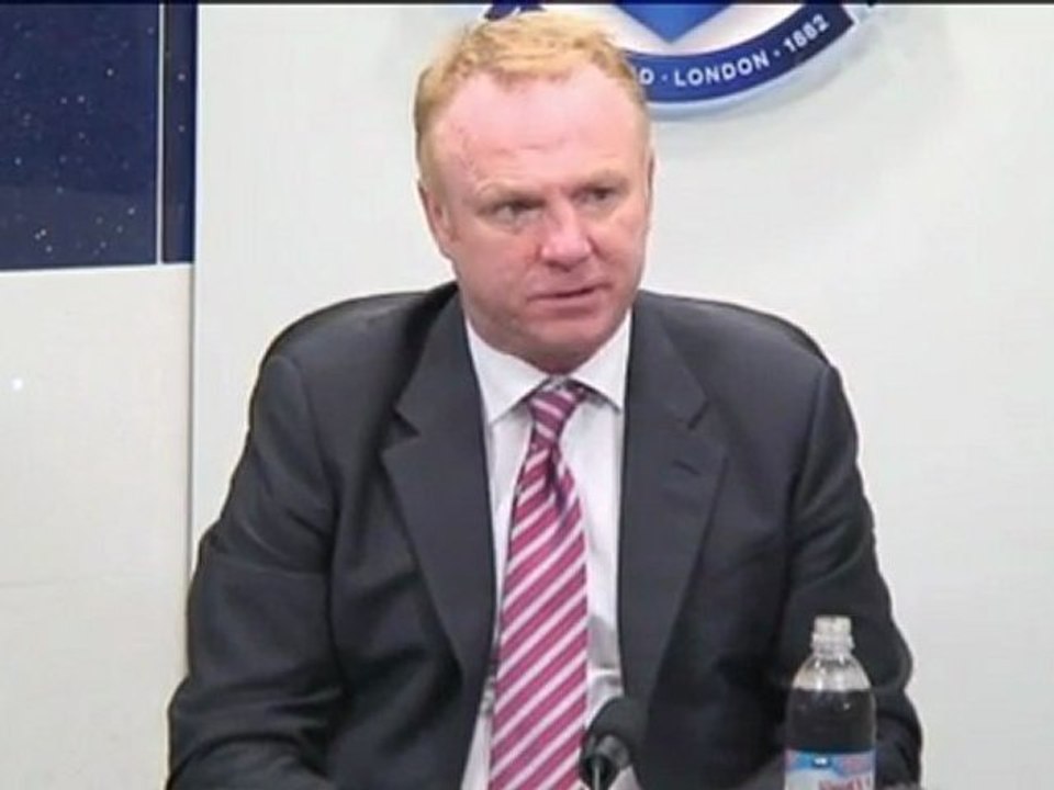 McLeish - Haben Punkte liegen lassen