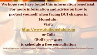 Honolulu DUI Attorney Reveals the Top DUI Defense Strategies