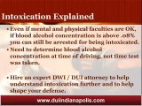 Indianapolis DUI Attorney Explians Intoxication