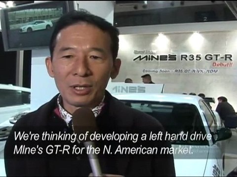 Mine's R35 GT-R - Tokyo Auto Salon 2008 Dai & Lisa 4