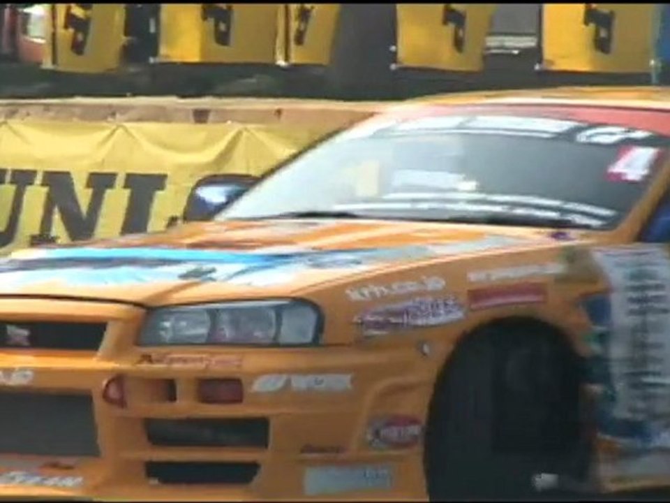 D1GP Drifting - Tokyo Auto Salon 2008 Dai & Lisa 7