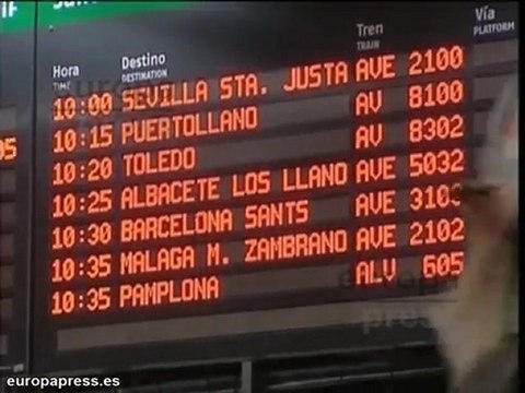 4.150 viajeros afectados por la huelga de Renfe