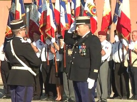Prise de commandement du Colonel Guisset au Groupement de Gendarmerie de l’Aude :