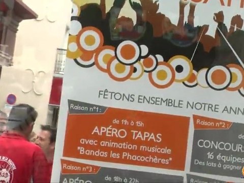 Double anniversaire pour le restaurant La Terrasse et le Bar Le Portail à Carcassonne :